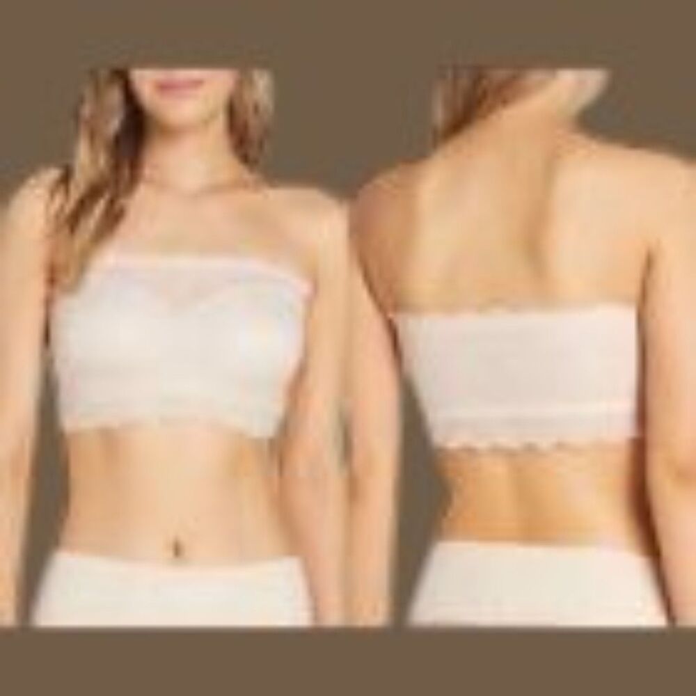 Spanx S/P UndieTectable Bandeau Lace Bra NWOT